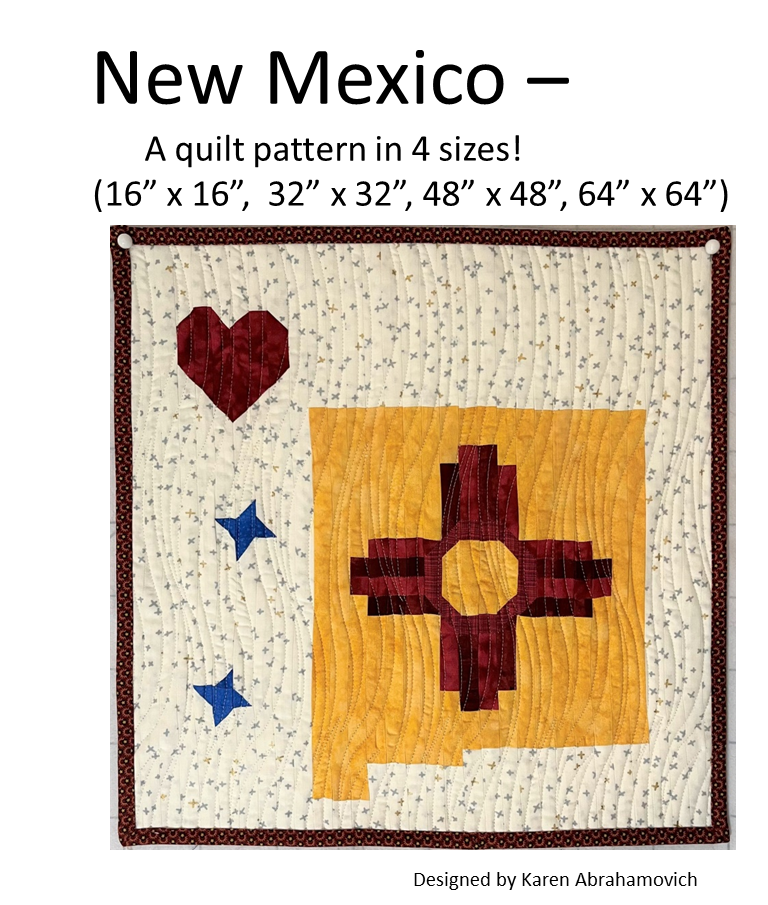 New Mexico Quilt Pattern - 4 sizes!