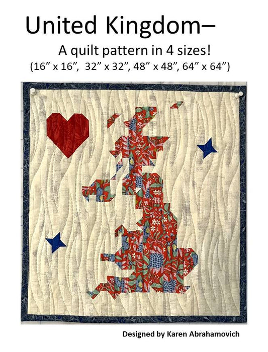United Kingdom Quilt Pattern