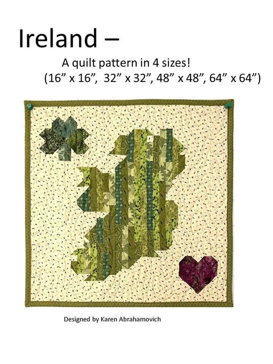 Ireland Quilt Pattern - 4 Sizes!