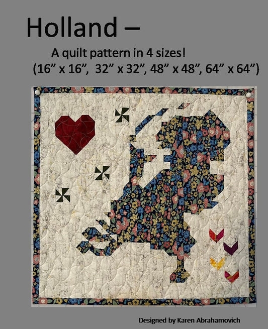 Holland - Quilt Pattern in 4 Sizes