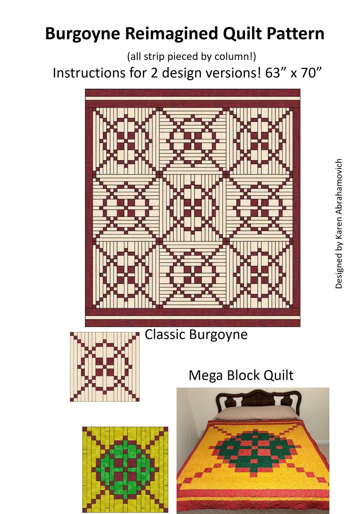 Burgoyne Reimagined Quilt Pattern