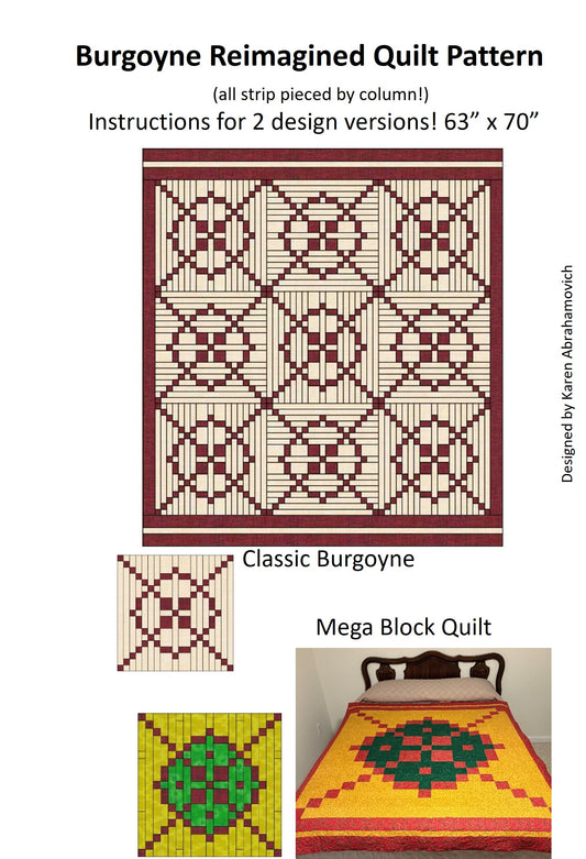 Burgoyne Reimagined Quilt Pattern
