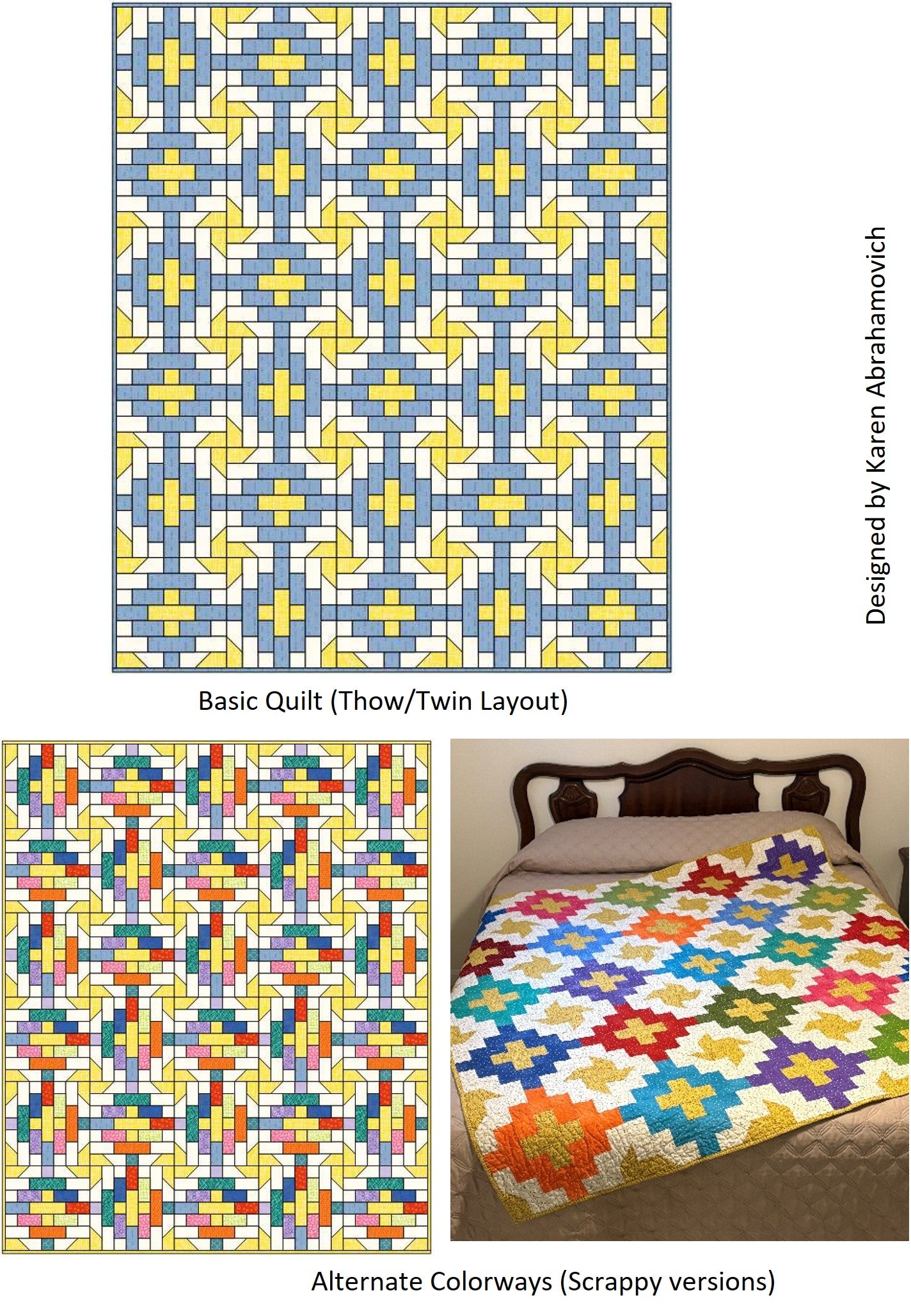 Chain Linked Quilt Pattern – QuiltVtShop