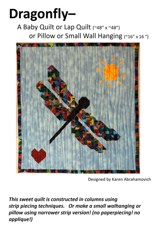 Dragonfly Quilt Pattern