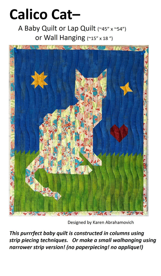 Calico Cat Quilt Pattern