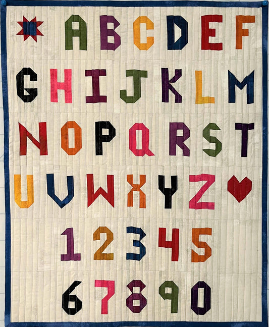 Alphabet Soup Quilt Pattern